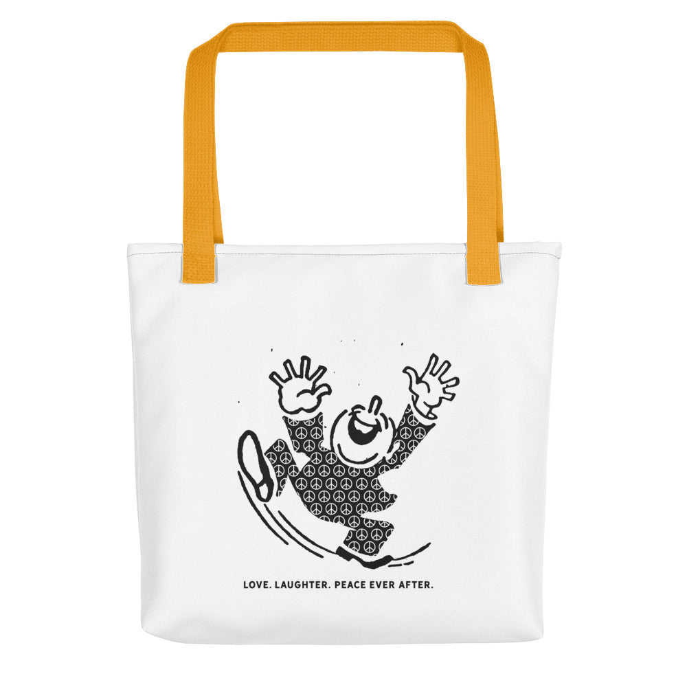Love Laughter Peace Tote bag