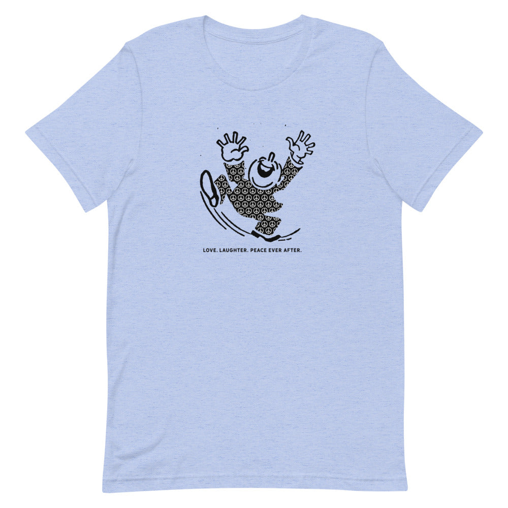 Love Laughter & Peace Short-Sleeve Unisex T-Shirt