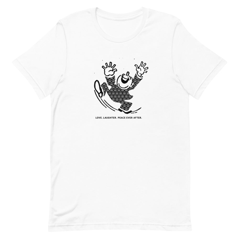 Love Laughter & Peace Short-Sleeve Unisex T-Shirt