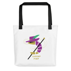 Shrimp Pimp Tote bag