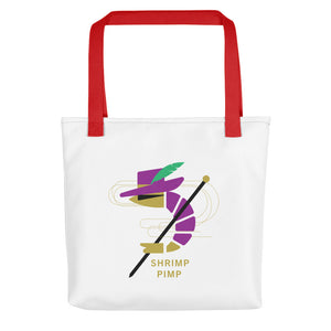 Shrimp Pimp Tote bag