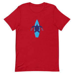 Surf Turtle Short-Sleeve Unisex T-Shirt